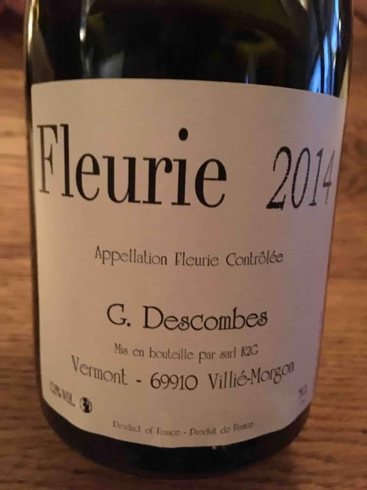 Fleurie - Georges Descombes - Georges Descombes 