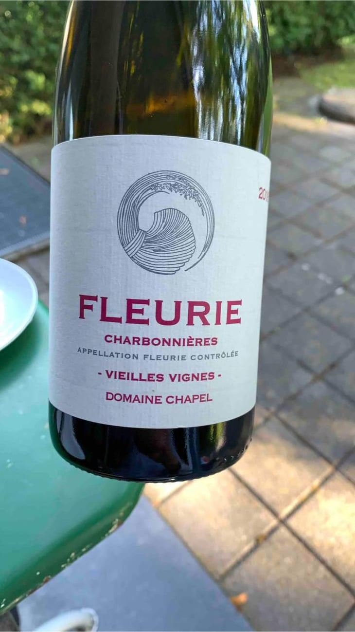 Fleurie "Charbonnières" - Domaine Chapel - David Chapel & Michele Smith-Chapel -2019