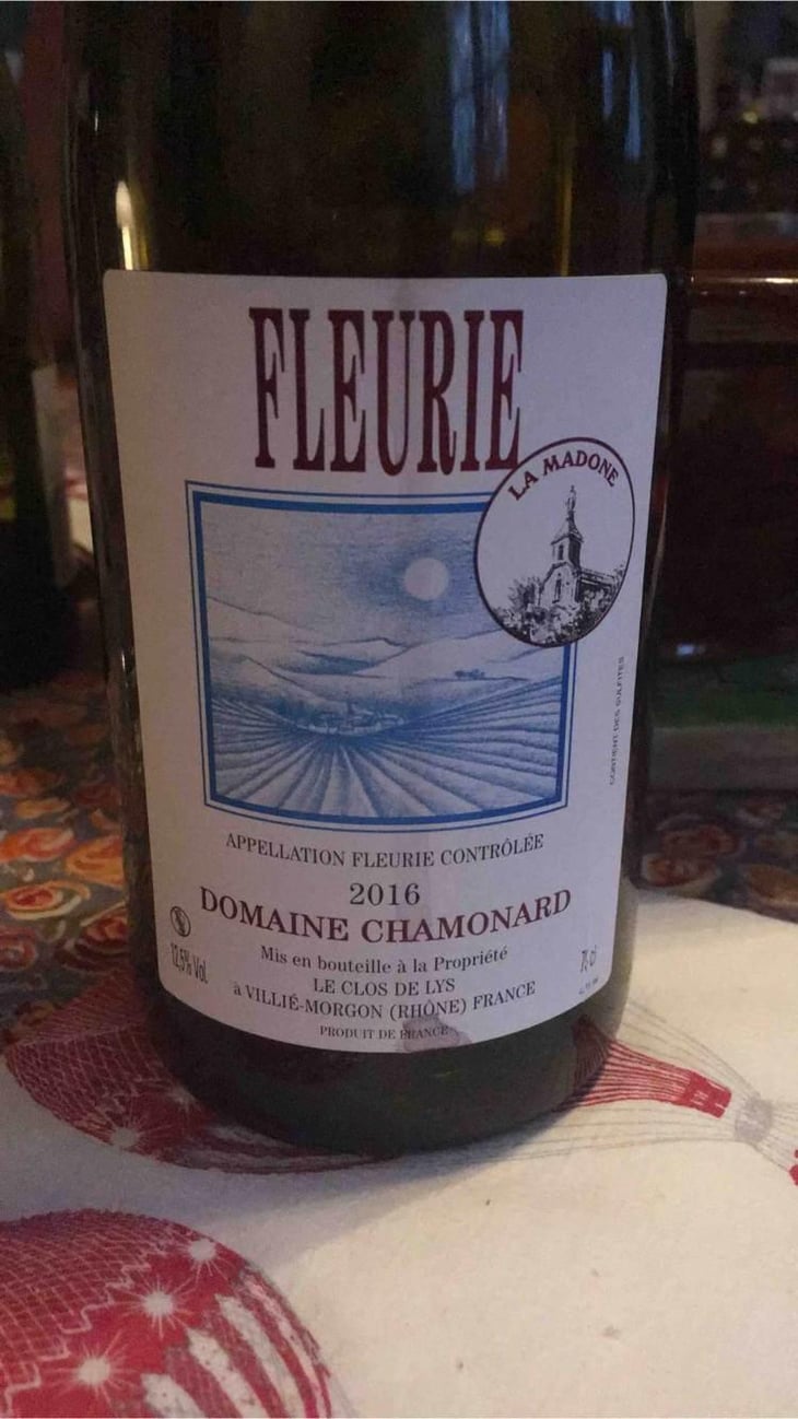 Fleurie La Madone - Domaine Chamonard - Jean-Claude, Jeanne & Geneviève Chanudet 