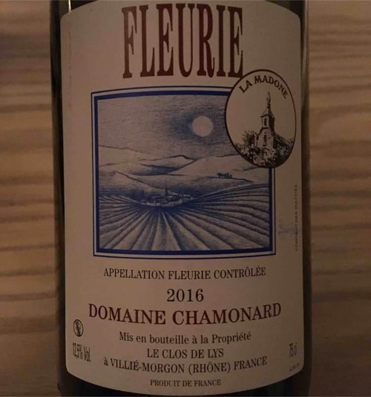 Fleurie La Madone - Domaine Chamonard - Jean-Claude, Jeanne & Geneviève Chanudet 