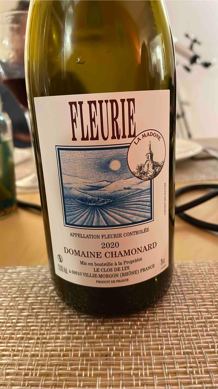 Fleurie La Madone - Domaine Chamonard - Jean-Claude, Jeanne & Geneviève Chanudet 