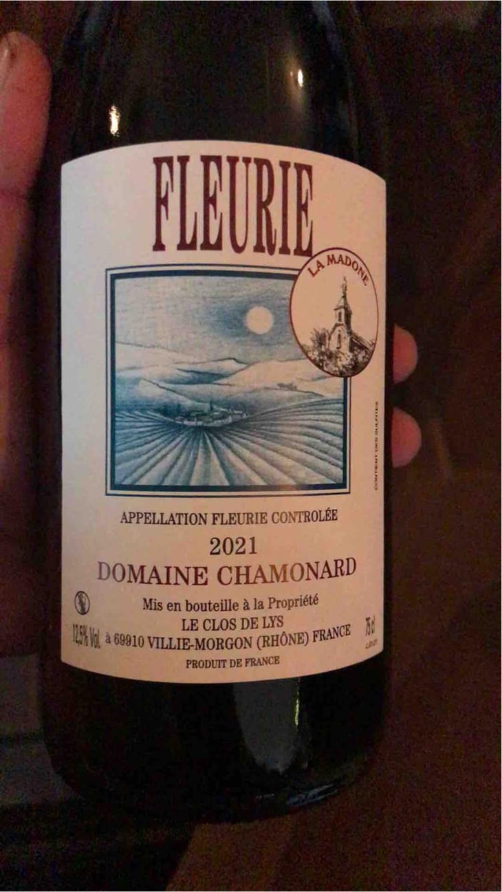 Fleurie La Madone - Domaine Chamonard - Jean-Claude, Jeanne & Geneviève Chanudet 