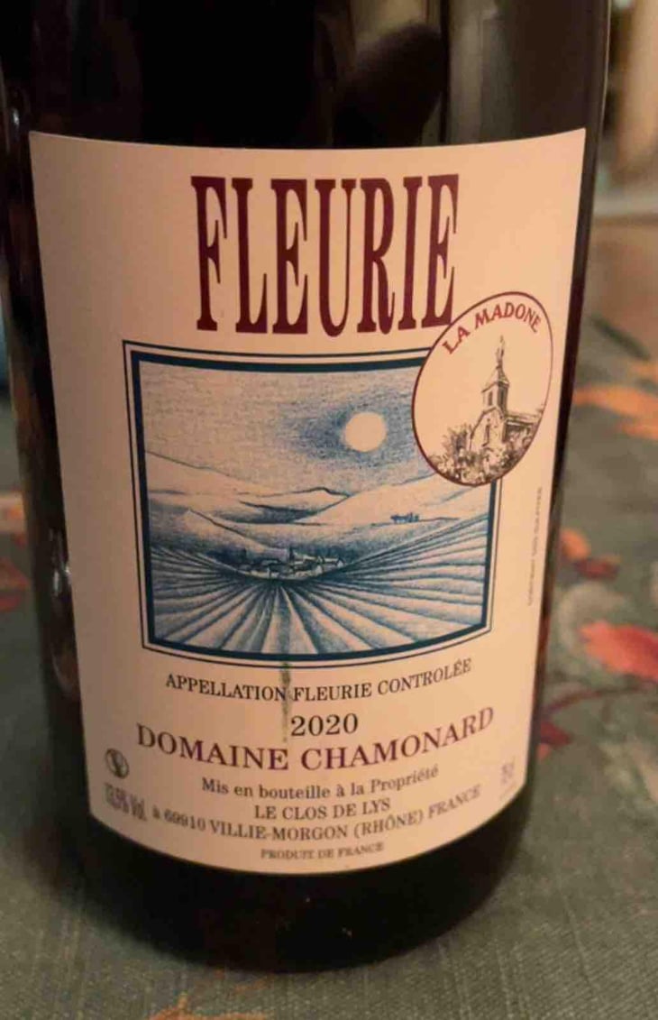 Fleurie La Madone - Domaine Chamonard - Jean-Claude, Jeanne & Geneviève Chanudet 