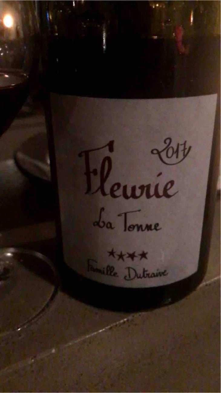 Fleurie La Tonne - Domaine de la Grand'Cour - Jean-Louis Dutraive 