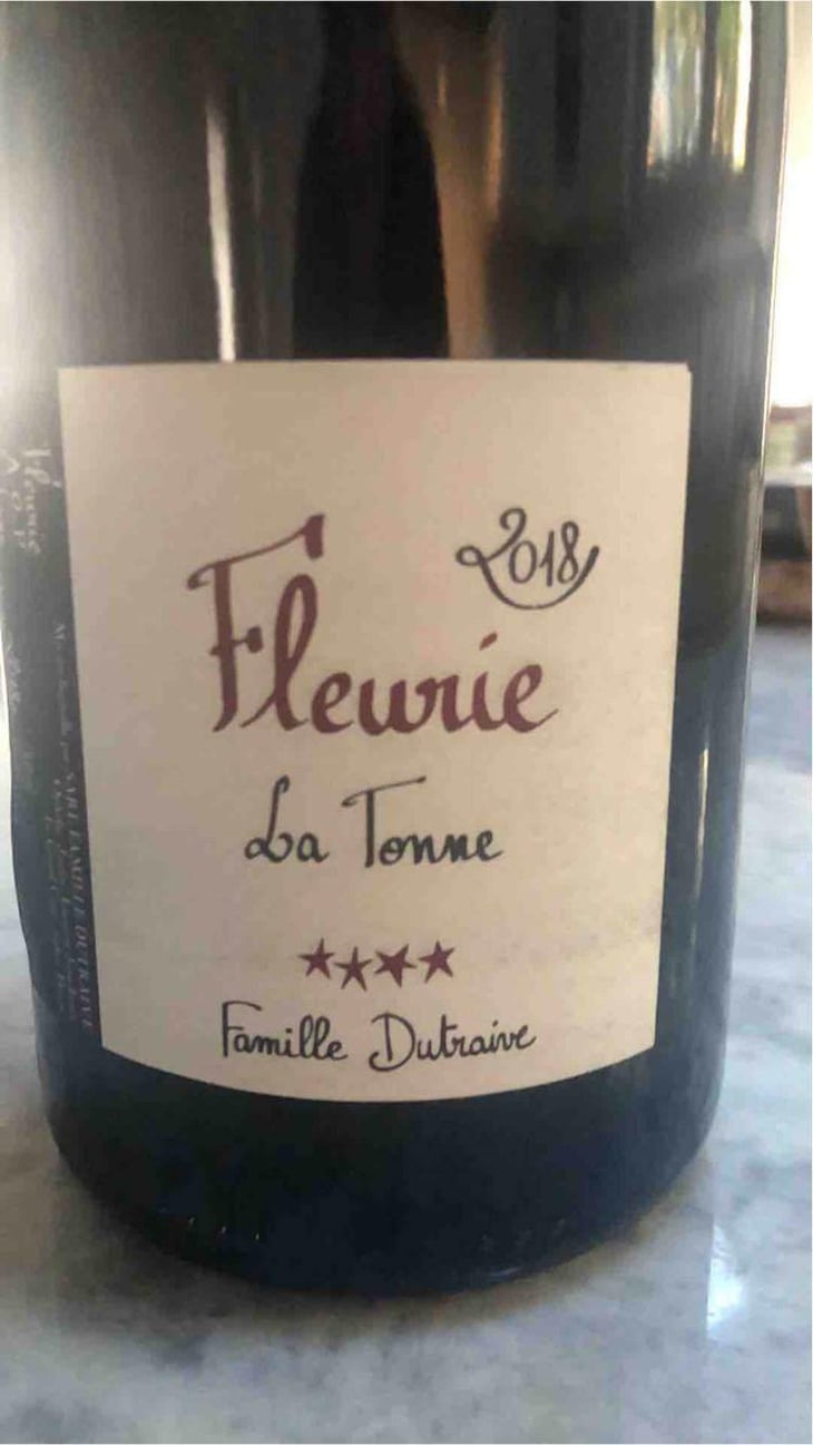 Fleurie La Tonne - Domaine de la Grand'Cour - Jean-Louis Dutraive 