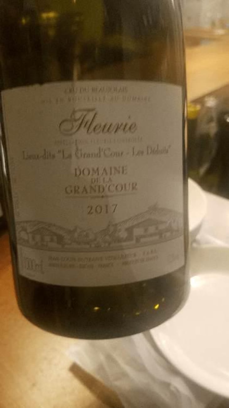Fleurie Lieux-Dits La Grand' Cour, Les Déduits - Domaine de la Grand'Cour - Jean-Louis Dutraive 