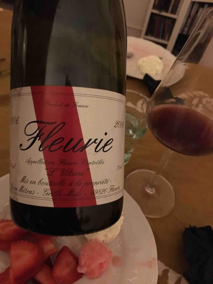 Fleurie L'Ultime - Domaine Métras - Yvon Métras 