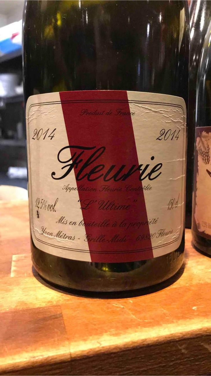 Fleurie L'Ultime - Domaine Métras - Yvon Métras 