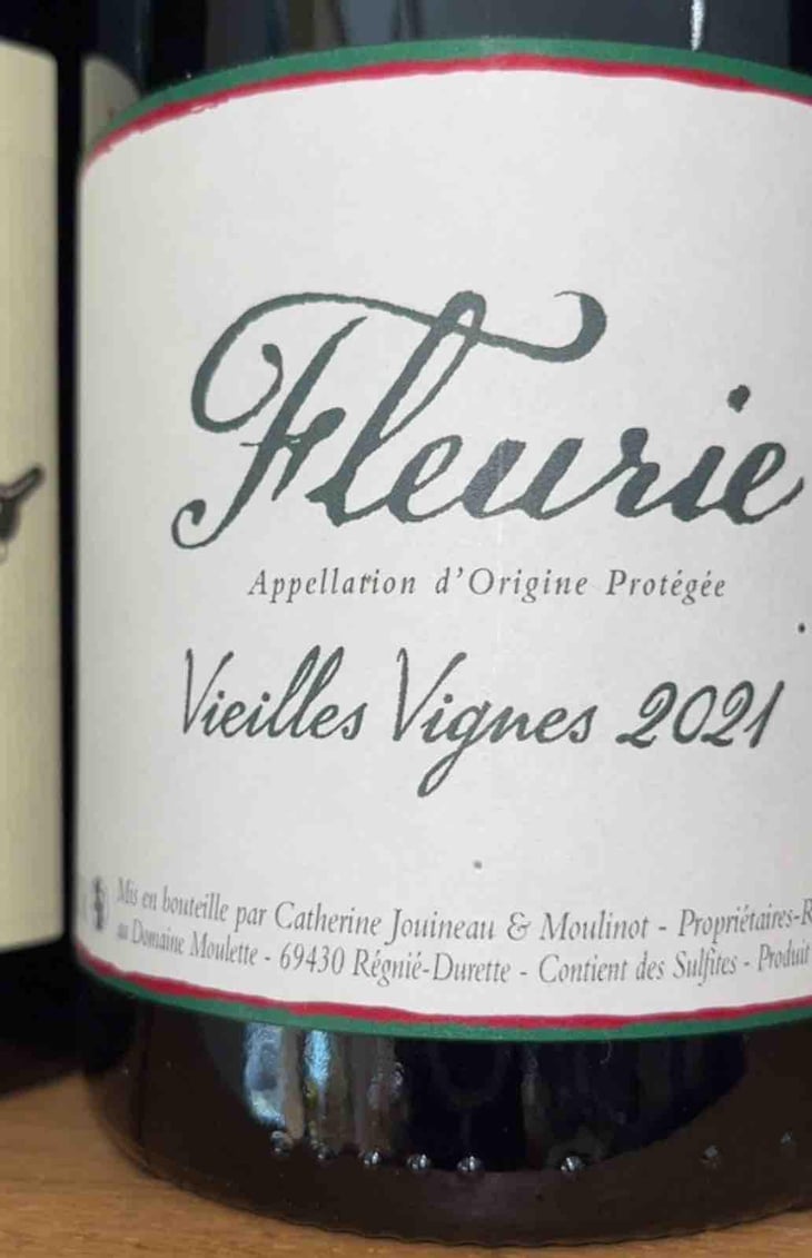 Fleurie - Domaine Moulette - Catherine Jouineau & Moulinot 