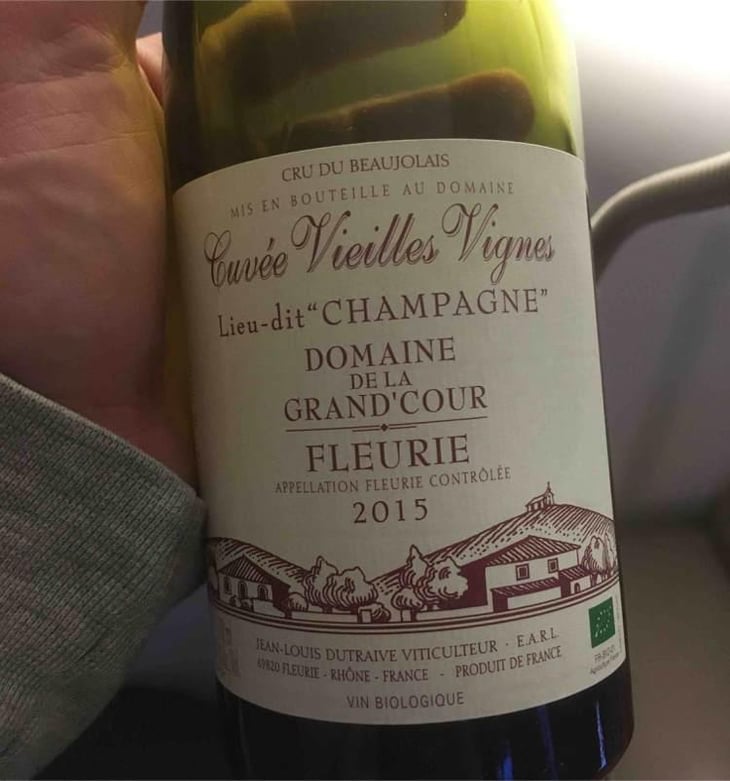 Fleurie - Domaine de la Grand'Cour - Jean-Louis Dutraive 