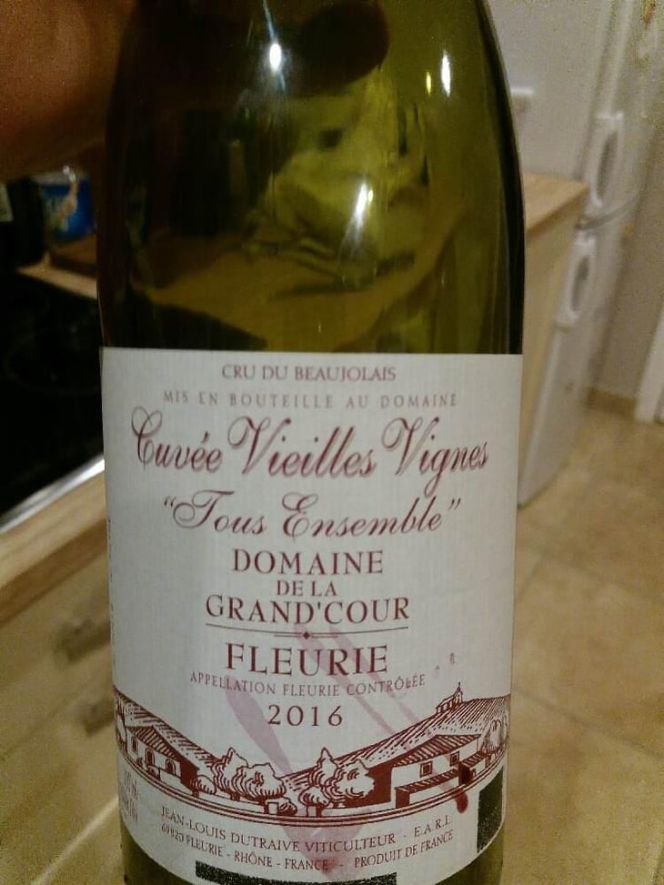 Fleurie Tous Ensemble - Domaine de la Grand'Cour - Jean-Louis Dutraive 