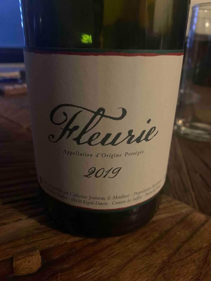 Fleurie - Domaine Moulette - Catherine Jouineau & Moulinot 