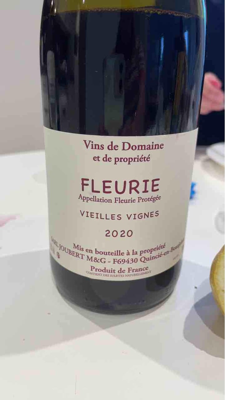 Fleurie Vieilles Vignes - Domaine Marcel Joubert - Carine Joubert 