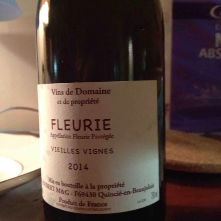 Fleurie Vieilles Vignes - Domaine Marcel Joubert - Carine Joubert 