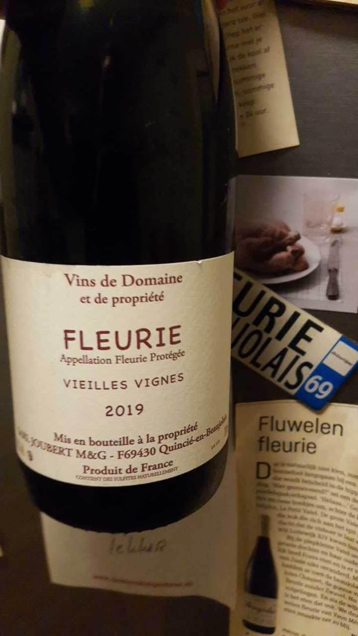 Fleurie Vieilles Vignes - Domaine Marcel Joubert - Carine Joubert 