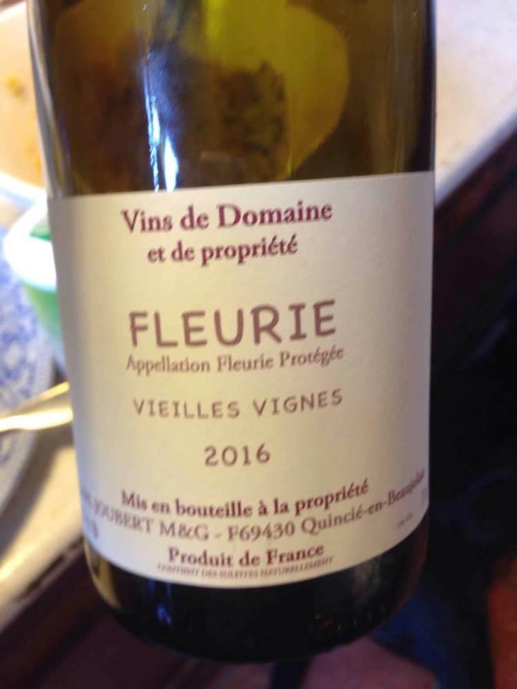 Fleurie Vieilles Vignes - Domaine Marcel Joubert - Carine Joubert 