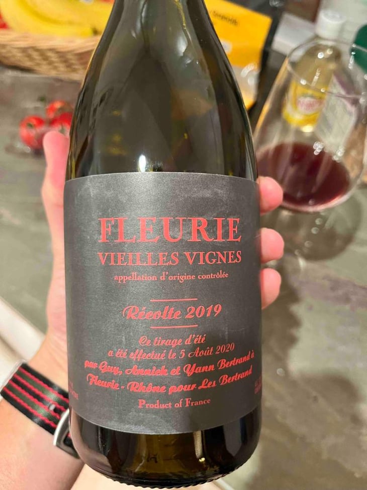 Fleurie Vieilles Vignes - Les Bertrand - Guy, Annick & Yann Bertrand 