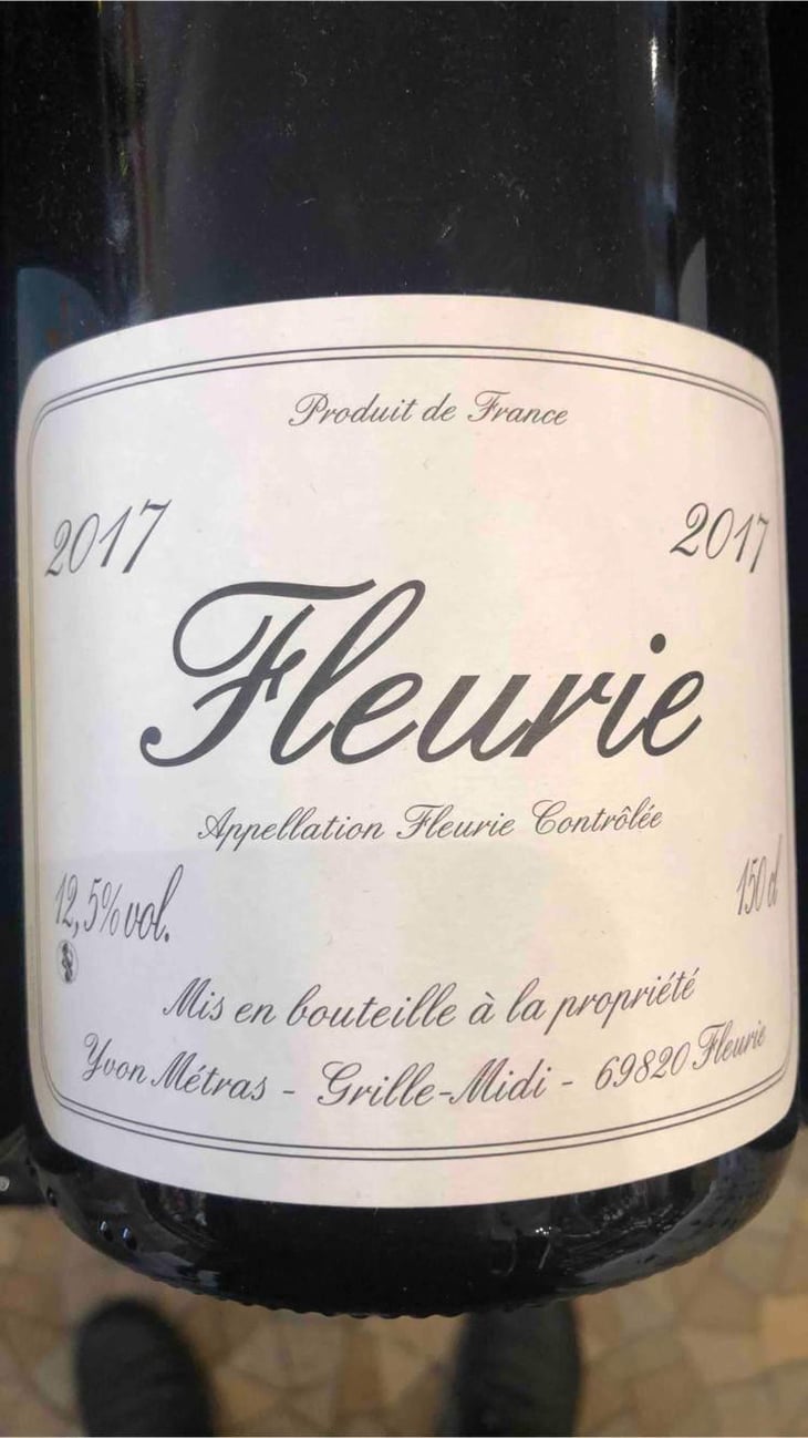 Fleurie - Domaine Métras - Yvon Métras 