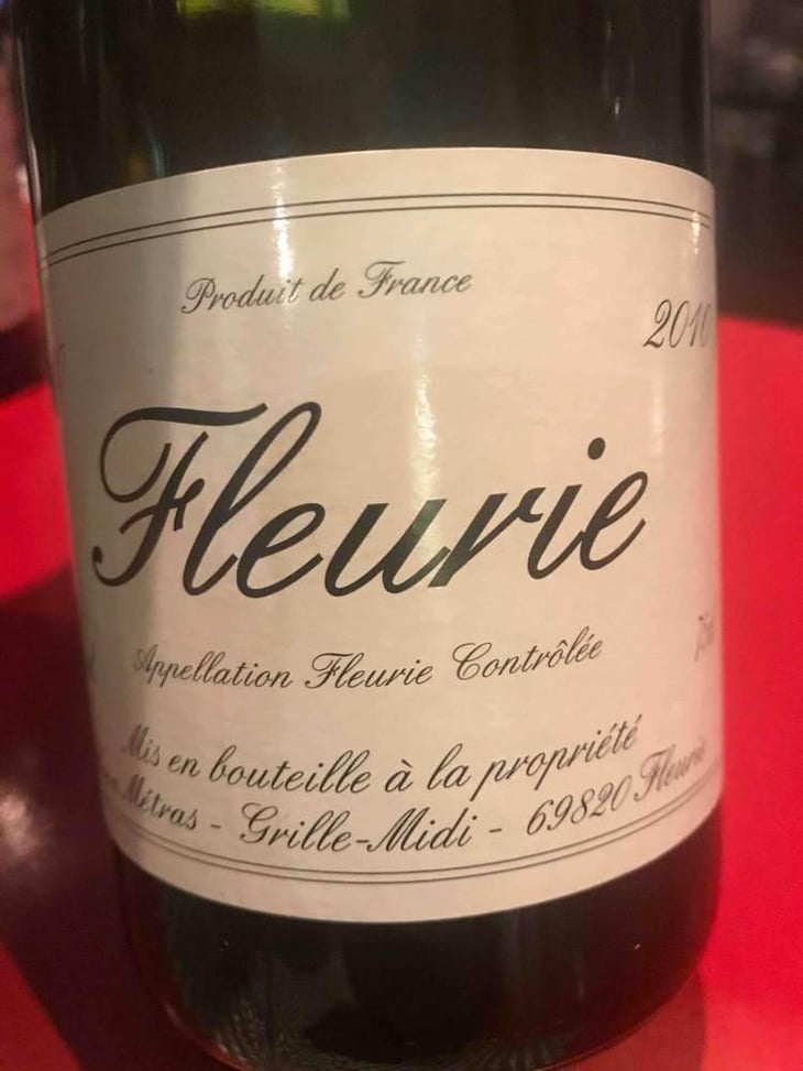 Fleurie - Domaine Métras - Yvon Métras 
