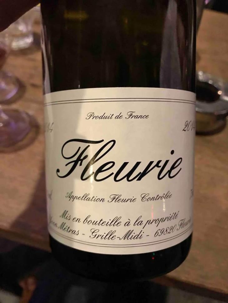 Fleurie - Domaine Métras - Yvon Métras 