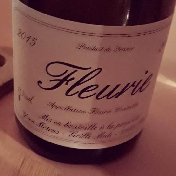 Fleurie - Domaine Métras - Yvon Métras 
