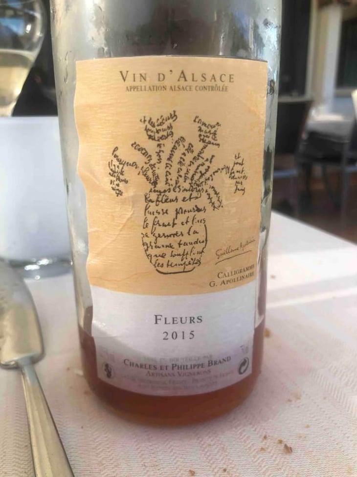 Fleurs Macération - Domaine Brand & Fils - Philippe Brand 