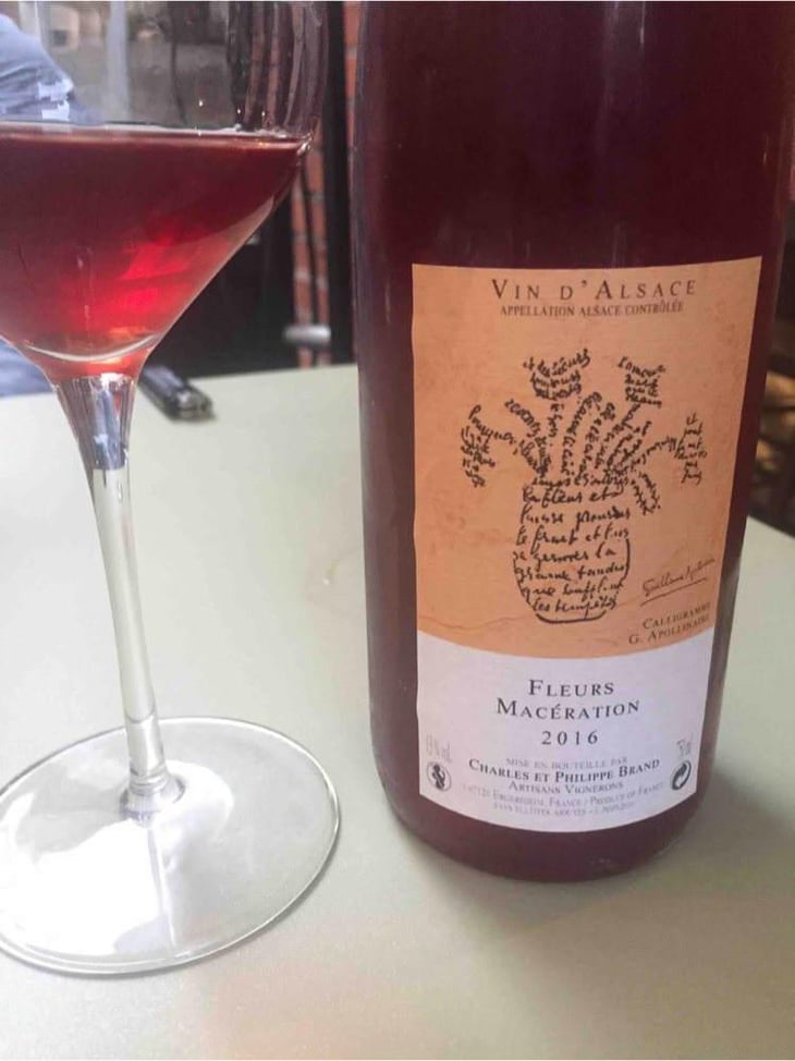 Fleurs Macération - Domaine Brand & Fils - Philippe Brand 