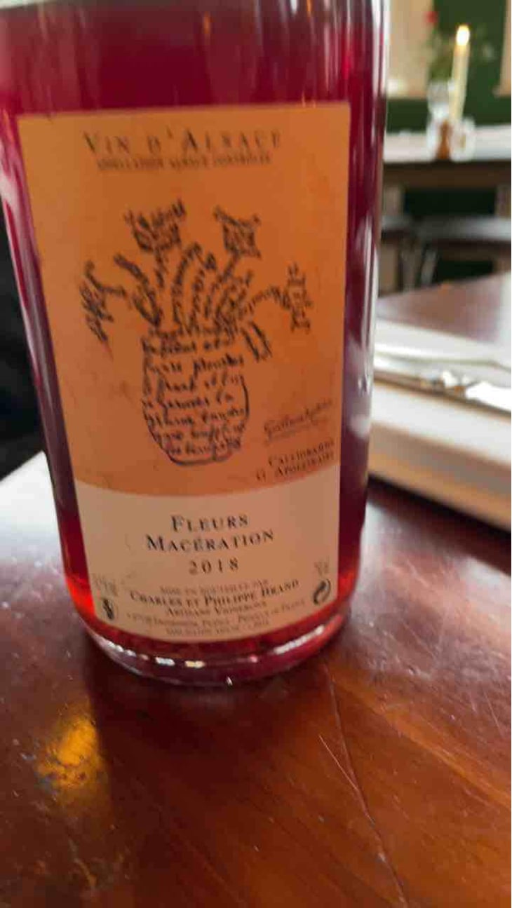 Fleurs Macération - Domaine Brand & Fils - Philippe Brand 