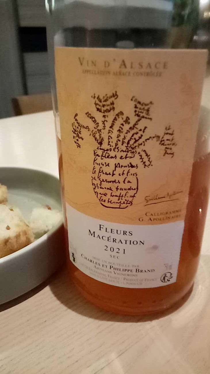 Fleurs Macération - Domaine Brand & Fils - Philippe Brand 