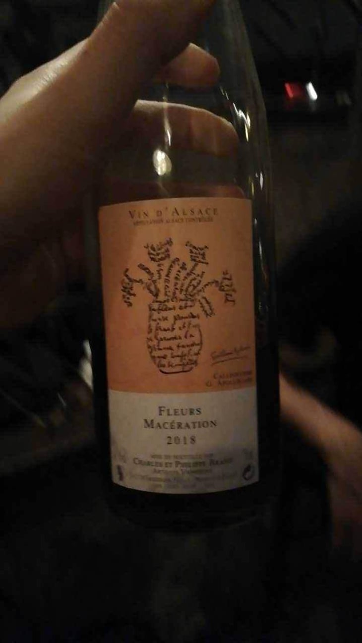 Fleurs Macération - Domaine Brand & Fils - Philippe Brand 