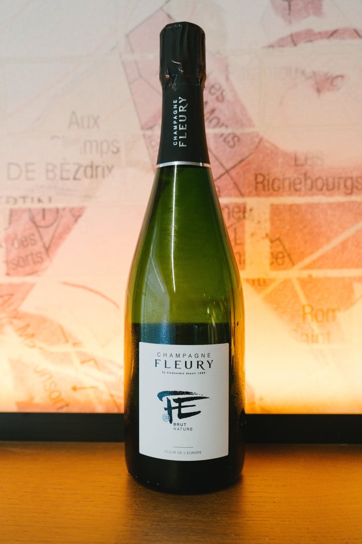 Fleur de l'Europe Brut Nature - Champagne Fleury - Morgane, Jean-Sébastien & Benoit Fleury 