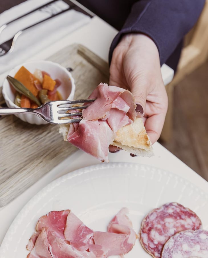 Focaccia E Salumi Con Giardiniera - LaCucina - 783760