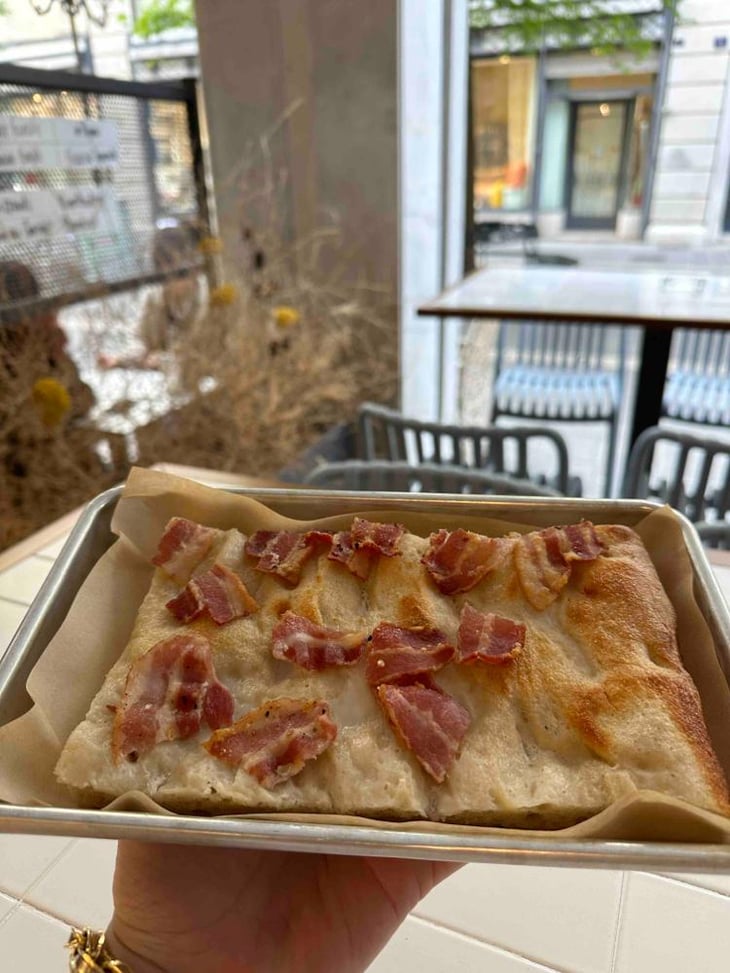 Focaccia Parmigiano E Bacon - Pagna - Panificio Artigianale - 615532