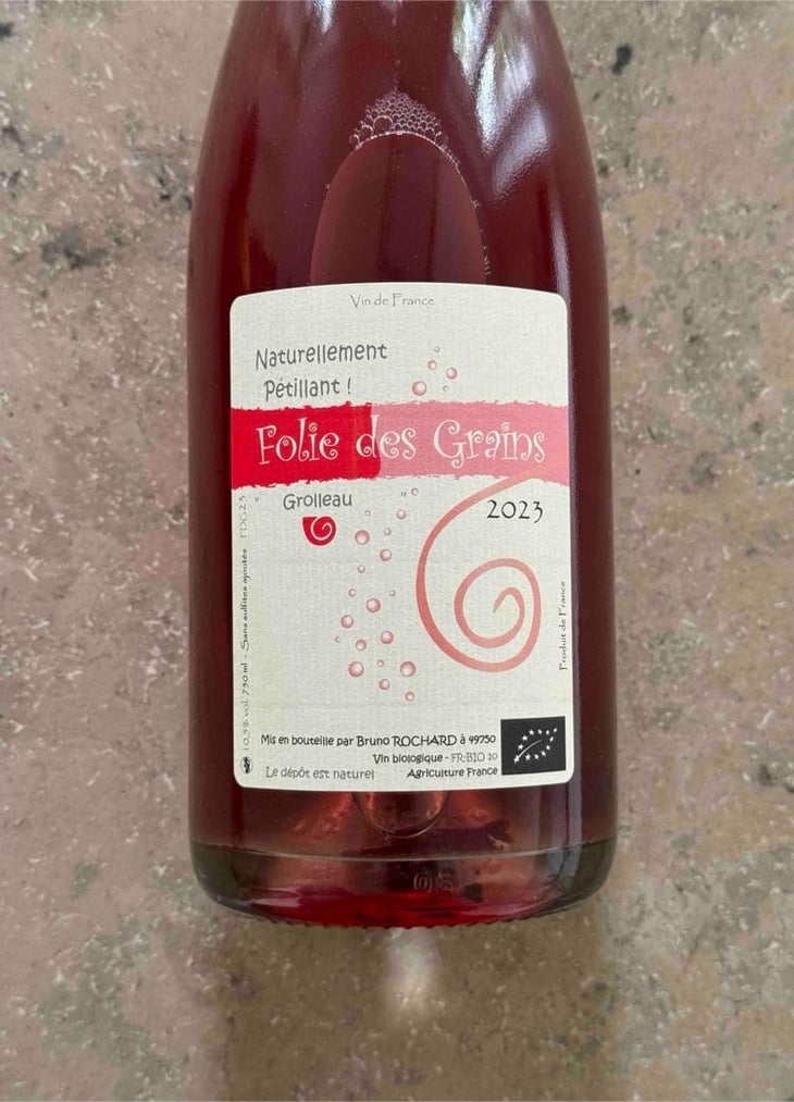 Folie des Grains - Domaine de Mirebeau - Bruno Rochard 