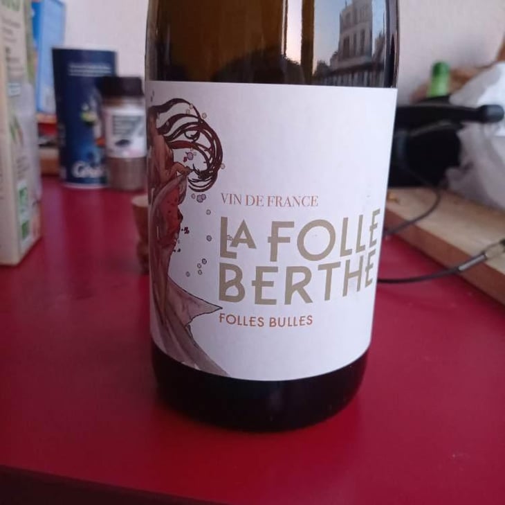 Folles Bulles Chenin - La Folle Berthe - David Foubert 