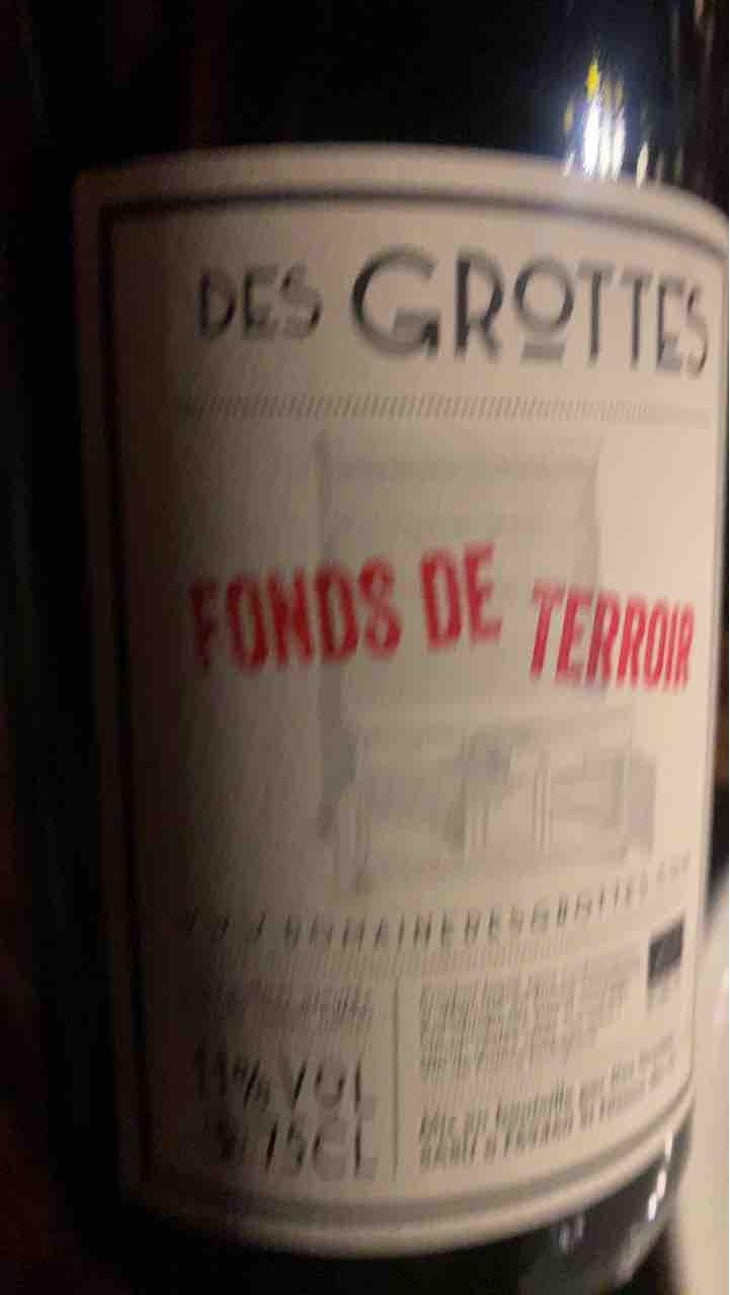 Fonds De Terroir - Domaine des Grottes - Romain des Grottes -2021