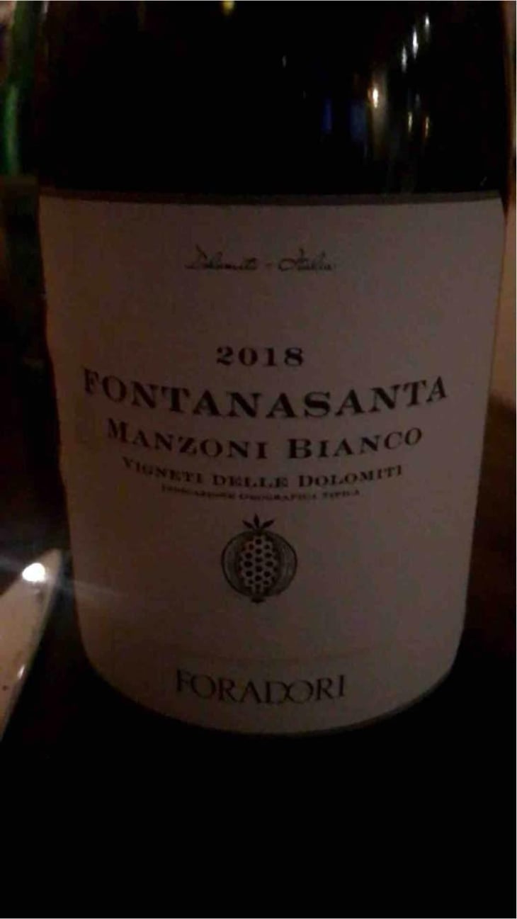 Fontanasanta Manzoni Bianco - Azienda Agricola Foradori - Elisabetta Foradori 