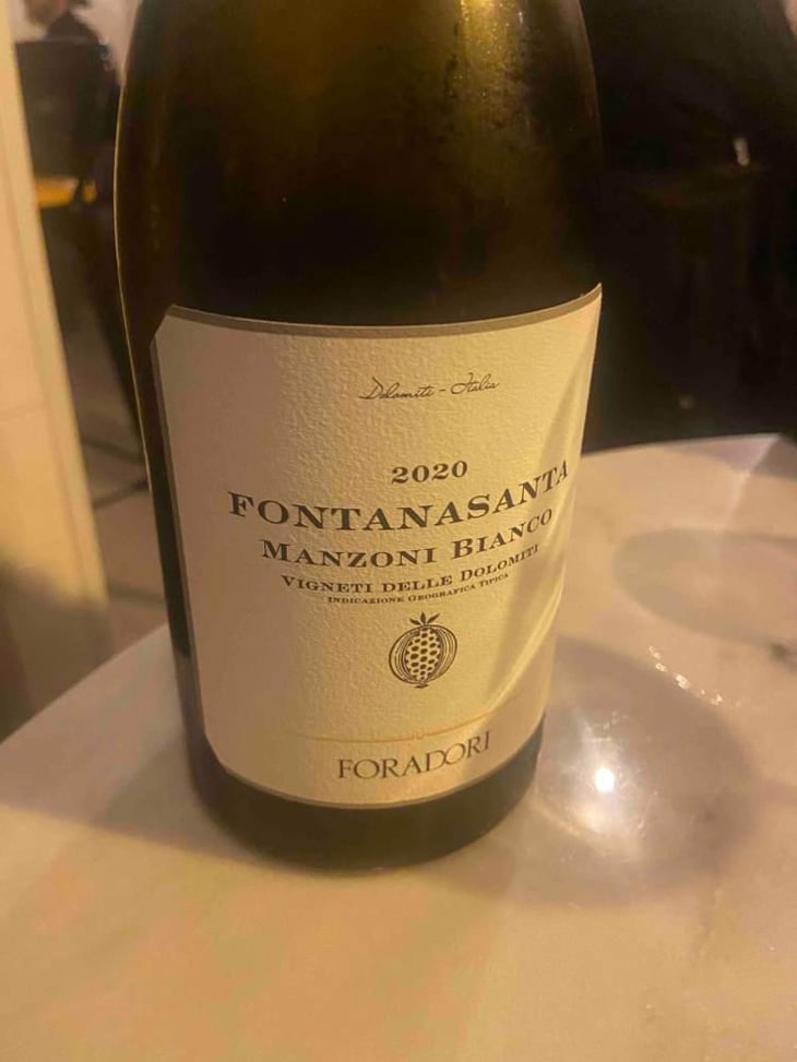 Fontanasanta Manzoni Bianco - Azienda Agricola Foradori - Elisabetta Foradori 