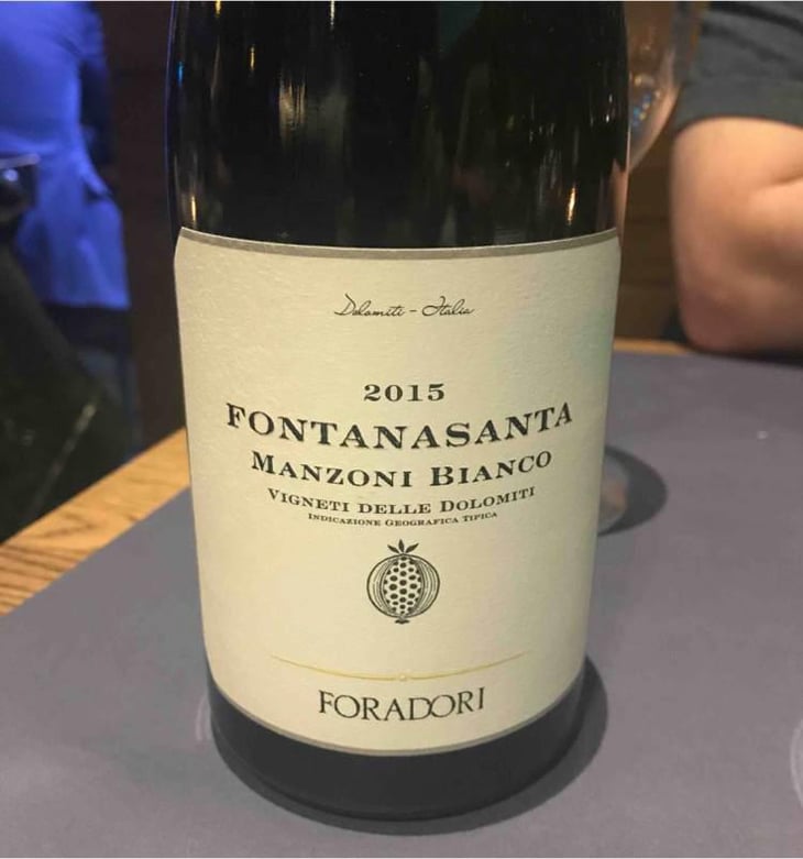 Fontanasanta Manzoni Bianco - Azienda Agricola Foradori - Elisabetta Foradori 