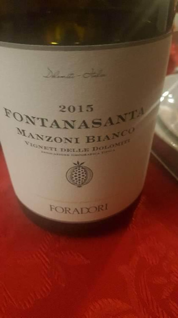 Fontanasanta Manzoni Bianco - Azienda Agricola Foradori - Elisabetta Foradori 