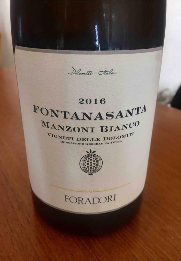 Fontanasanta Manzoni Bianco - Azienda Agricola Foradori - Elisabetta Foradori 