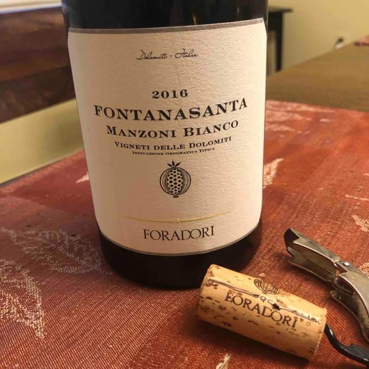 Fontanasanta Manzoni Bianco - Azienda Agricola Foradori - Elisabetta Foradori 