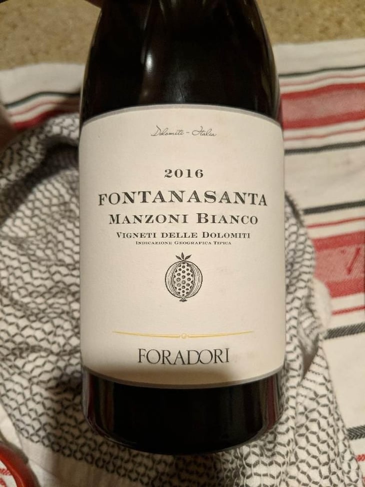 Fontanasanta Manzoni Bianco - Azienda Agricola Foradori - Elisabetta Foradori 