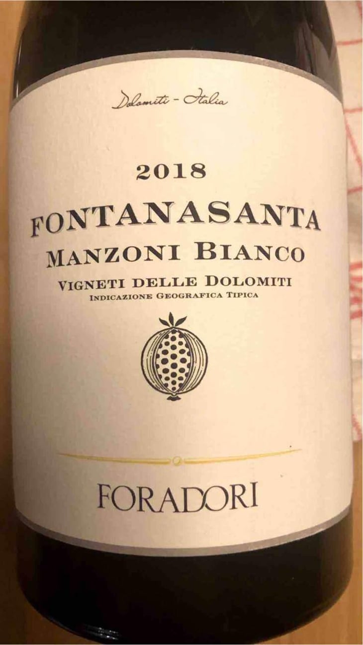 Fontanasanta Manzoni Bianco - Azienda Agricola Foradori - Elisabetta Foradori 