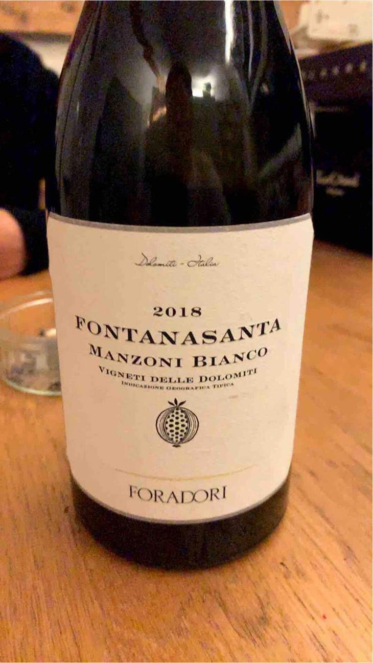 Fontanasanta Manzoni Bianco - Azienda Agricola Foradori - Elisabetta Foradori 