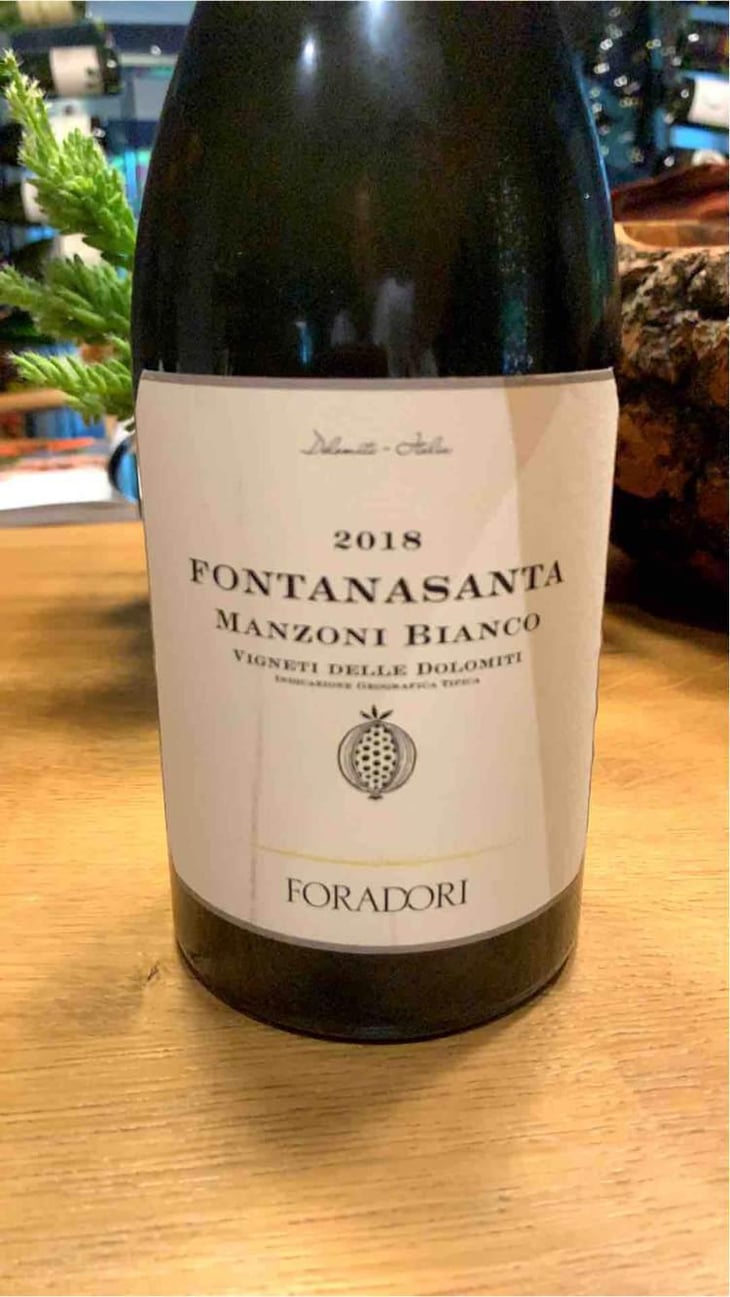 Fontanasanta Manzoni Bianco - Azienda Agricola Foradori - Elisabetta Foradori 