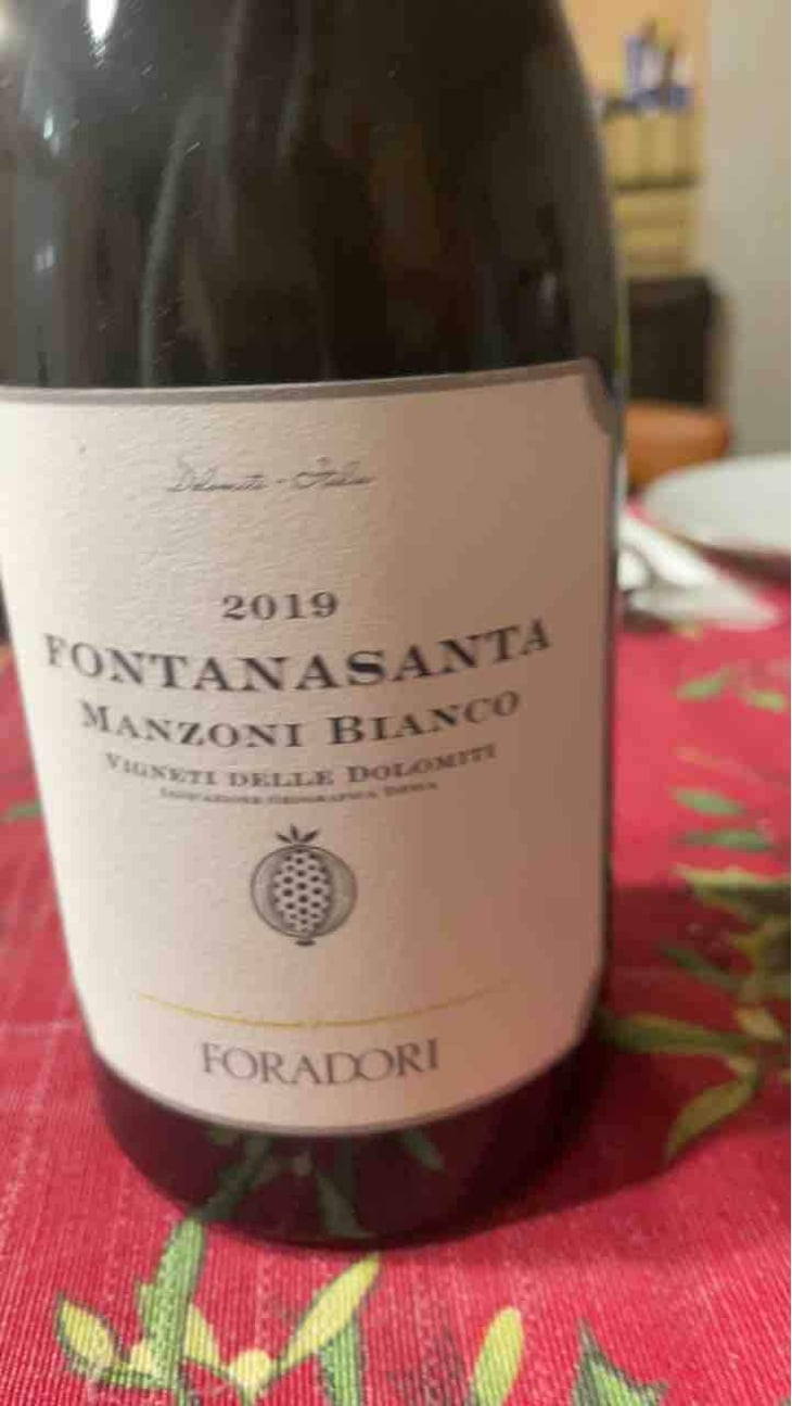 Fontanasanta Manzoni Bianco - Azienda Agricola Foradori - Elisabetta Foradori 