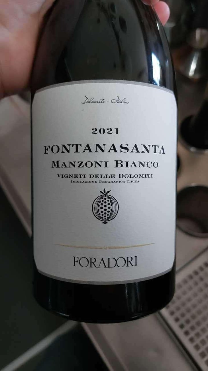 Fontanasanta Manzoni Bianco - Azienda Agricola Foradori - Elisabetta Foradori 