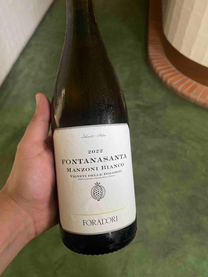Fontanasanta Manzoni Bianco - Azienda Agricola Foradori - Elisabetta Foradori 
