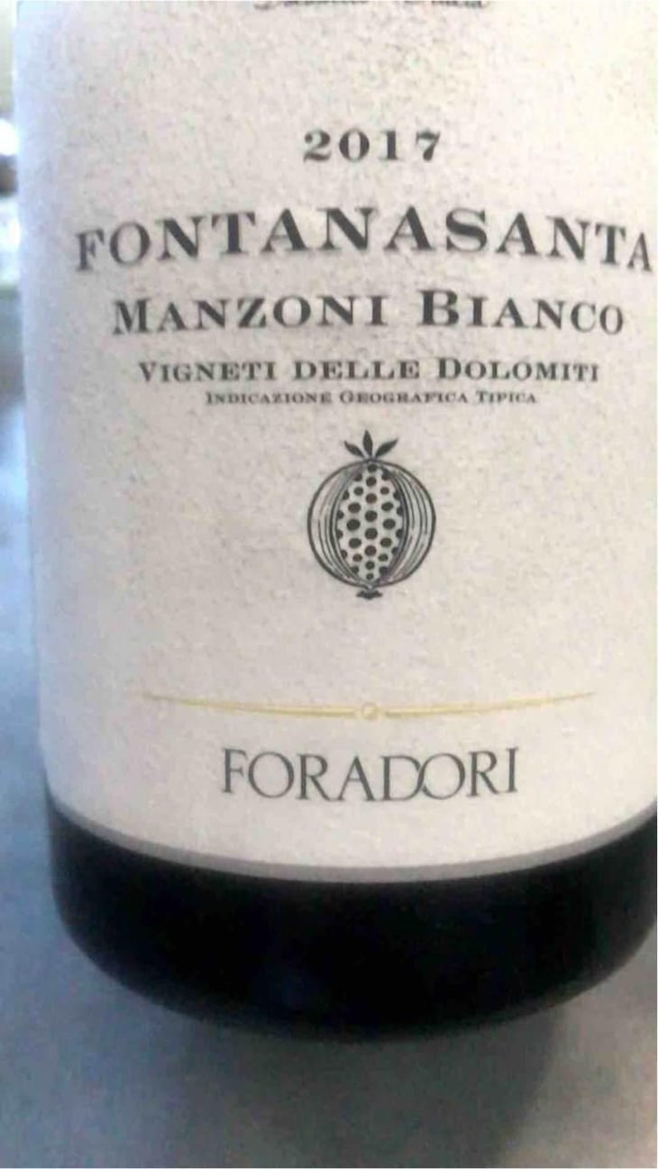 Fontanasanta Manzoni Bianco - Azienda Agricola Foradori - Elisabetta Foradori 